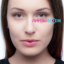 Цветные линзы EOS Cara Gray Фото