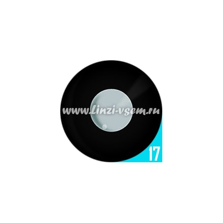 Карнавальные линзы Urban Layer Black Sclera 17mm mini